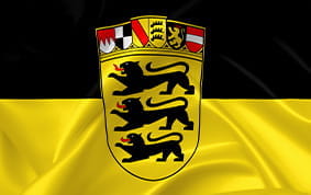 Das Wappen von Baden-Württemberg
