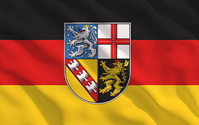 Das Wappen vom Saarland 