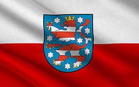 Das Wappen von Thüringen