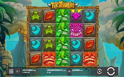 Der Slot Tiki Tuble im Wazamba Casino.