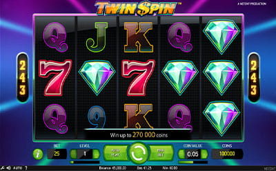 Twin Spin Slot von NetEnt.