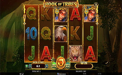 Der Book of Tribes Slot im Wild Tornado Casino.