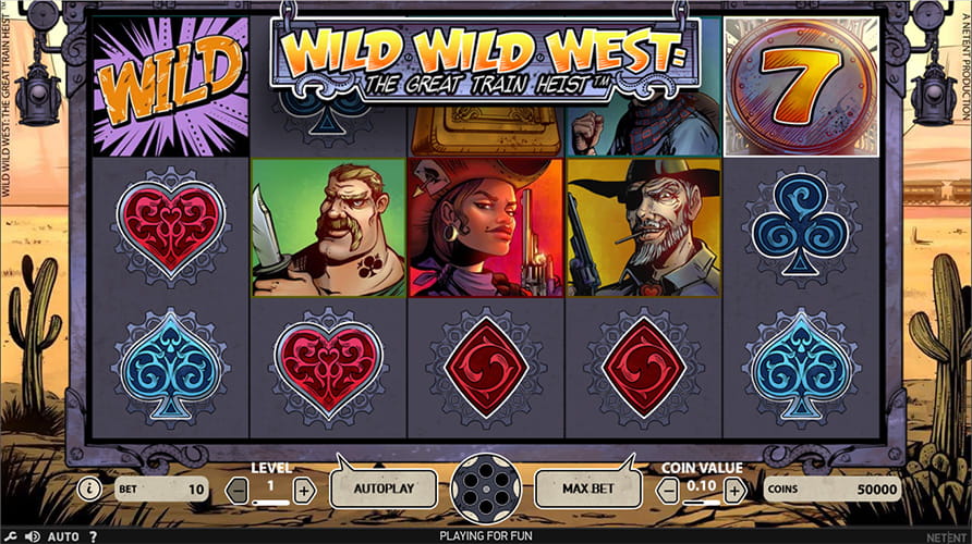 Wild Wild West online kostenlos spielen