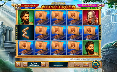 Im William Hill Casino Age of the Gods: Epic Troy spielen