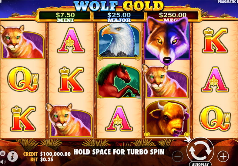 Kostenlose Demo des Wolf Gold Slot