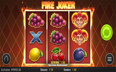 Das Automatenspiel Fire Joker.