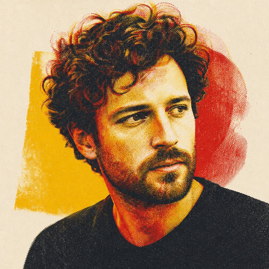 Illustriertes Porträt: Leon Roth