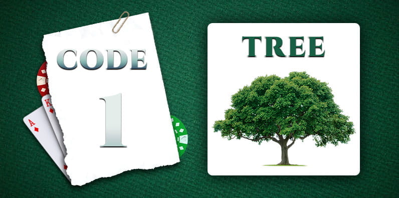 Codewort für 1 ist Baum