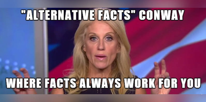 Kellyanne Conway prägte die alternativen Fakten