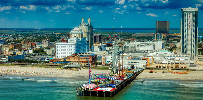 Mehrere Resorts Casinos in Atlantic City New Jersey