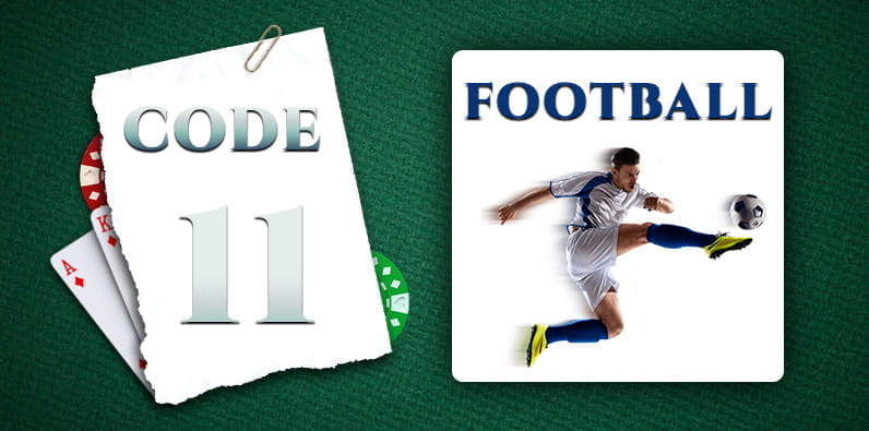 Codewort für 11 Ist Fußball