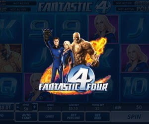 Fantastische vier Marvel Slot