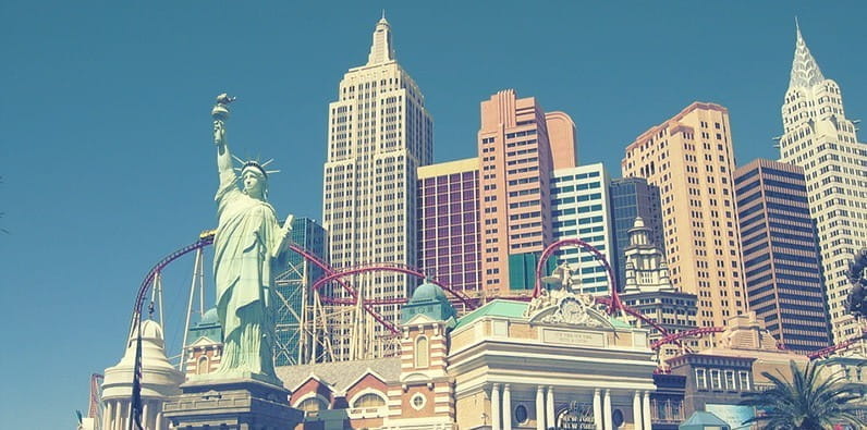 Das New York-New York Hotel in Las Vegas