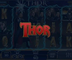 Thor: The Mighty Avenger Online Slot von Playtech