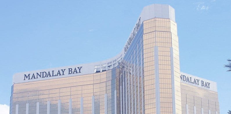 Die Las Vegas Schießerei aus dem Mandalay Bay Hotel
