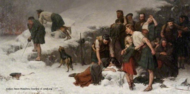Das Glencoe Massaker von 1692