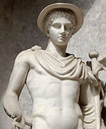 Hermes der griechische Gott des Glücksspiels