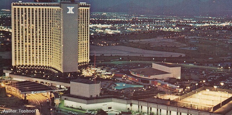 So sah Las Vegas in den 1970er aus – vorallem das Hillton Hotel 