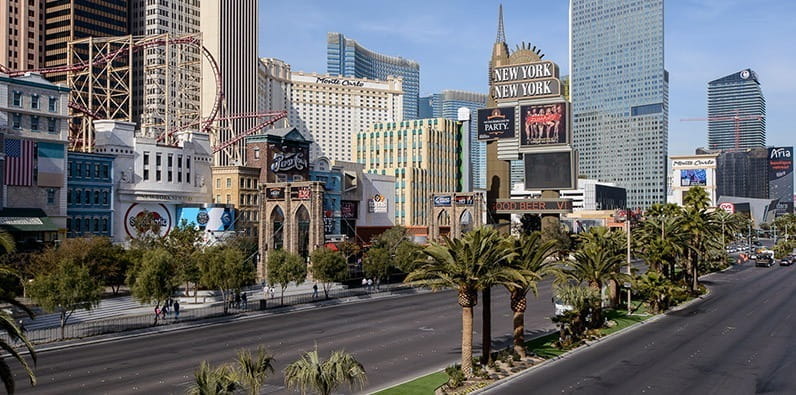 Der Las Vegas Strip ist die Top Gambling Attraktion
