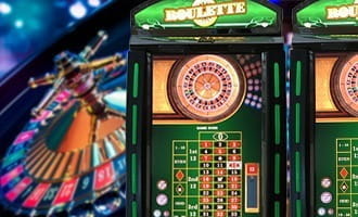 Video Roulette Maschine in einem stationären Casino 