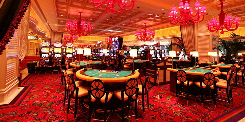 Im Inneren eines Las Vegas Casinos