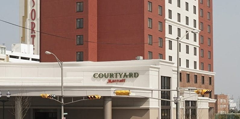 Das Courtyard by Marriott ist eines der besten Downtown Atlantic City Hotels