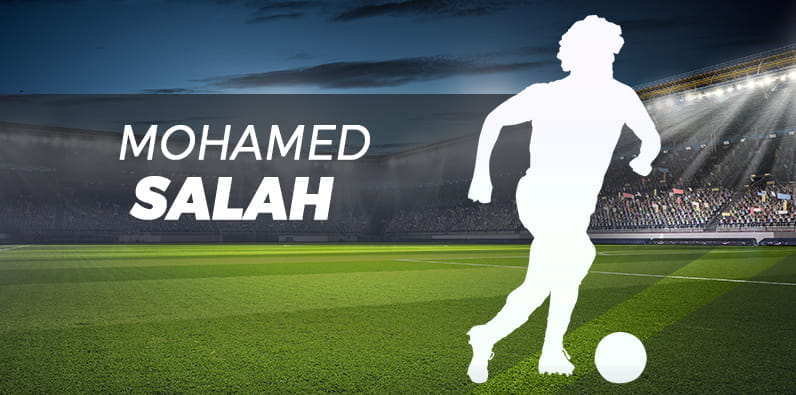 Mohamed Sallah trägt sein Liverpooler Trikot