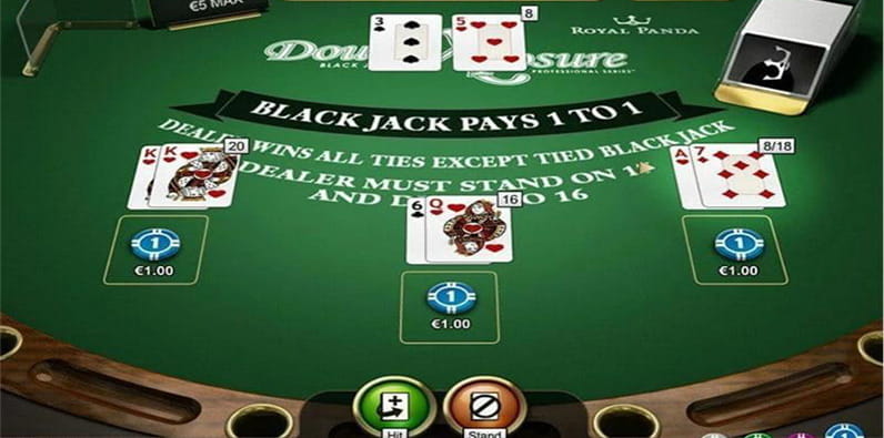 Double Exposure Blackjack Pro Series Spiel