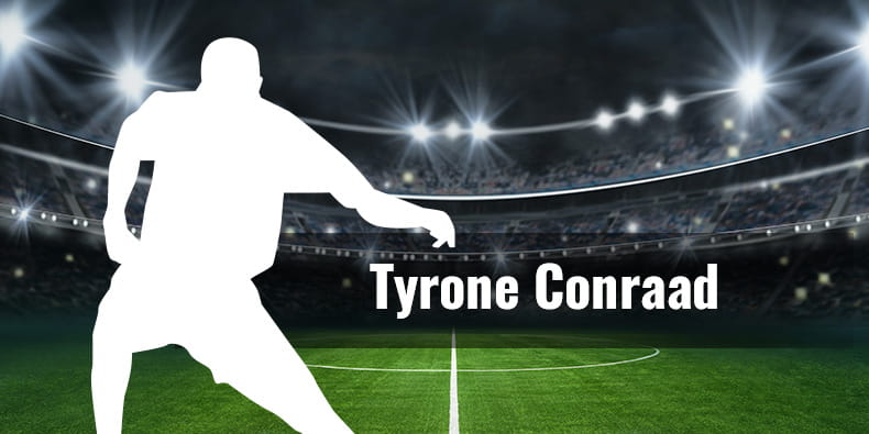 Umrisse von Tyrone Conraad.