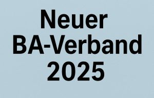 Ein Bild mit der Meldung, dass ein neuer BA-Vorstand gewählt wurde.